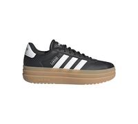 Adidas Women's VL Court Bold Sneaker, Black/White/Cyber Metallic, 7.5