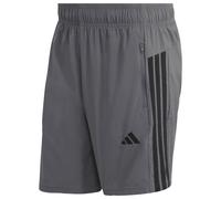 adidas - Workout Essentials Base 3 Stripes Woven Short - Pantaloncini XXL - Length: 7'' grigio
