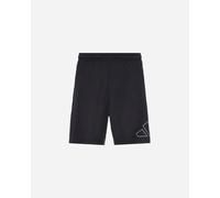 adidas Uomo Workout Essentials Base Pique Big Logo Short Shorts, Black, XXL