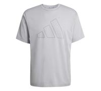 adidas Homme Workout Essentials FEELREADY Logo T-Shirt, Halo Silver, L