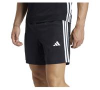 adidas performance - Workout Essentials - Pantaloncini basic neri e bianchi con 3 strisce-Nero XL 5in