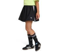 GONNA AMPIA REGOLARE IN TESSUTO Black / White 11-12A