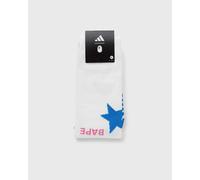 Adidas X BAPE FB SOCKS men Socks white in taglia:M