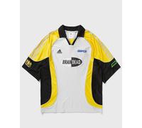 Adidas X BRAIN DEAD FB JERSEY men Jerseys grey|yellow in taglia:L