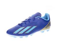 adidas X Crazyfast.4 Messi Sneaker, Clear Pink/Silver Met./Pulse Magenta, 3 UK Child