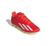 adidas X CRAZYFAST Club FxG J, Scarpe da Ginnastica, Rosso Solare/Bianco Nuvola/Giallo Solare Team, 36 2/3 EU