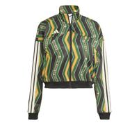 ADIDAS SPORTSWEAR Giacca di felpa sportiva 'Adidas x Farm Tiro' giallo / verde / nero / bianco, Taglia M-L