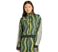 ADIDAS SPORTSWEAR Giacca di felpa sportiva 'Adidas x Farm Tiro' giallo / verde / nero / bianco, Taglia M-L