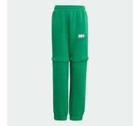 Adidas X LEGO Pantaloni Fleece Verde Jogging Junior GN6803