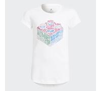 Adidas X lego Ragazze Grafico T-Shirt Stampa Junior Tee GU8904