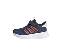 adidas X_PLR Hook And Loop Shoes Kids, Scarpe, Dark Blue/Semi Impact Orange/Ftwr White, 30 EU