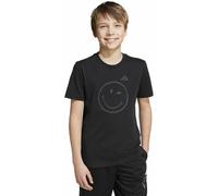 adidas X Smileyworld Graphics Jr - T-shirt - ragazzo 7-8A Black junior Better Cotton Initiative