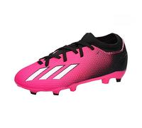 adidas X Speedportal.3 Firm Ground Boots, Scarpe da Calcio, Shock Pink/Zero Metalic/Core Black, 36 EU