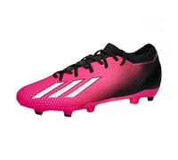 adidas X Speedportal.3 Firm Ground Boots, Scarpe da Calcio Unisex-Adulto, Shock Pink/Zero Metalic/Core Black, 44 EU
