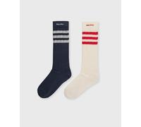 Adidas X WALES BONNER CROCHET HI SOCK men Socks blue|white in taglia:XL