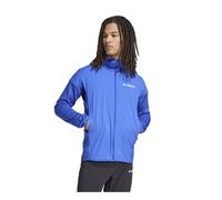 adidas Xperience Wind Fleece Hoodie - giacca trekking - uomo XL Light Blue man Recycled Polyester
