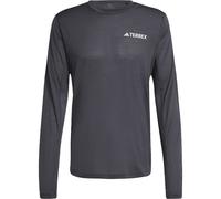 Adidas - T-shirt leggera e traspirante a maniche lunghe - Xperior Longsleeve Tee Carbon per Uomo - Taglia XL - Grigio