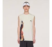 adidas Y - 3 Canottiera Uomini Crema, Multicolore, Taglia: M