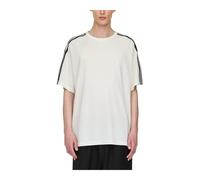 Adidas - Y-3 Short Sleeve Tee 3-Stripes - - Sport - Uomo - Bianco - S