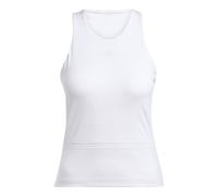 Top da tennis da donna Adidas Climacool Mid-Length Y-Tank - white - Bianco (XS)