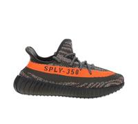 adidas Yeezy Boost 350 V2 riflettente GW1229 da uomo, Carbon Beluga/Steeple Gray/Solar Red, 5.5