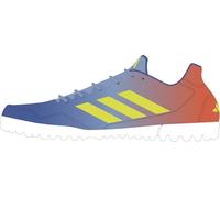 adidas YOUNGSTAR Rise K, Scarpe da Hockey Unisex-Bambini, Bright Royal/Lucid Lemon/Team Light Blue, 35 EU
