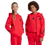 Adidas Z.n.e. Full-zip Hooded unisex Giacche - Rosso - Poly Mesh - Foot Locker Red 171 - 176 CM