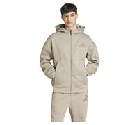 Adidas Z.n.e Full Zip Sweatshirt Beige L / Regular Uomo