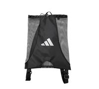 adidas Zaino in rete - Borsa nera con coulisse da 30 l, tracolla regolabile, elegante e spazioso, adatto per boxe, karate, judo, taekwondo, kickboxing e altro ancora