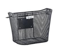 Adie ADE9506M Frt - Cestino in rete con staffa in metallo, colore: Nero