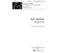 Adiemus: Theme from "Songs of Sanctuary" (SA). choir (SA), recorder and piano. Partition de chœur.