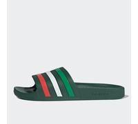 adidas Unisex - Adulto Adilette Aqua Slides, team dark green/ftwr white/bright red, 40.5 EU