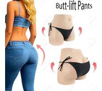 Adima Crossdresser Silicone Finta Vagina Pantaloni Butt Lifter Biancheria Intima Hip Enhancer Shapewear Pantaloncini Nascondere Slip Raffio per Cosplay,Marrone,Basics