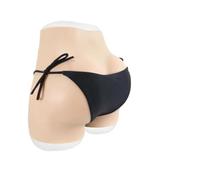 Adima Mutande in Silicone con Sollevatore per Glutei Finti, con Imbottitura, Pantaloni controllati, con catetere per Intimo Maschile a Femminile per Drag Queen,Color1,Upgrade