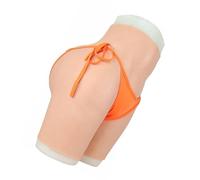 Adima Mutandine in Silicone Che nascondono aurico Fianchi Enhancer Biancheria Intima Big Hip Lift Butt Shapewear Pantaloni Pads per Abbigliamento da Maschio a Femmina,Avorio,Basics