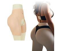 Adima Mutandine Modellanti in Silicone da Donna per Glutei, Shorts snellenti con Controllo, Apertura all'inguine, Biancheria Intima per Cosplay e Drag Queen,Marrone,S