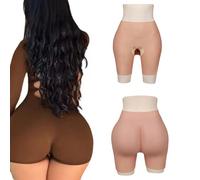 Adima Pantaloncini per Il Sollevamento del Sedere Aperto in Silicone Mutandine Modellanti per Il Potenziamento del Sedere Drag Queen da Donna,Color2,One Size
