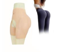 Adima Pantaloni per Il Potenziamento del Sedere in Silicone Mutandine Contenitive Modellanti per Il Sollevamento del Sedere Aperto Adatte per Giochi di Ruolo Transgender,Color2,Hip 0.8cm/0.31in