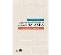 Adin Steinsaltz A Concise Guide to Halakha (Copertina rigida)