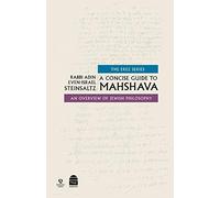 Adin Steinsaltz A Concise Guide to Mahshava (Copertina rigida)