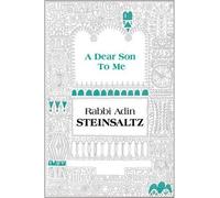 Adin Steinsaltz A Dear Son to Me (Copertina rigida)