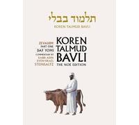 Adin Steinsaltz Koren Talmud Bavli Noe Edition (Copertina rigida)