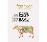 Adin Steinsaltz Koren Talmud Bavli, Noe Edition, Vol 37 (Copertina rigida)