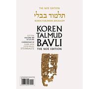 Adin Steinsaltz Koren Talmud Bavli V19d: Gittin, Daf 67b-90b, Noeי C (Tascabile)