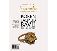 Adin Steinsaltz Koren Talmud Bavli V20c: Kiddushin, Daf 41a-58b, Noe (Tascabile)