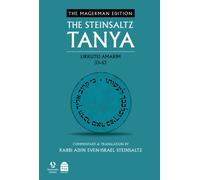 Adin Steinsaltz The Steinsaltz Tanya (Copertina rigida)