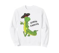 Adios Amigos - Coccodrillo con Motivo Cinco de Mayo Felpa