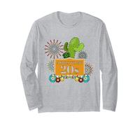 Adios To My 20S Divertente Cinco De Mayo Compleanno Maglia a Manica