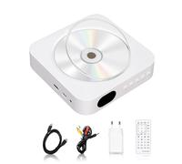 Adirigo Lettore DVD per TV e Lettore CD con Bluetooth Lettore DVD | Lettore DVD/CD Portatile con cavo HDMI e AV Memoria, del punto di interruzione, Altoparlante HiFi Integrato, FM Radio