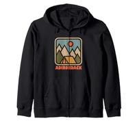 Adirondack Park New York NY Nature Vacation Souvenir Felpa con Cappuccio
